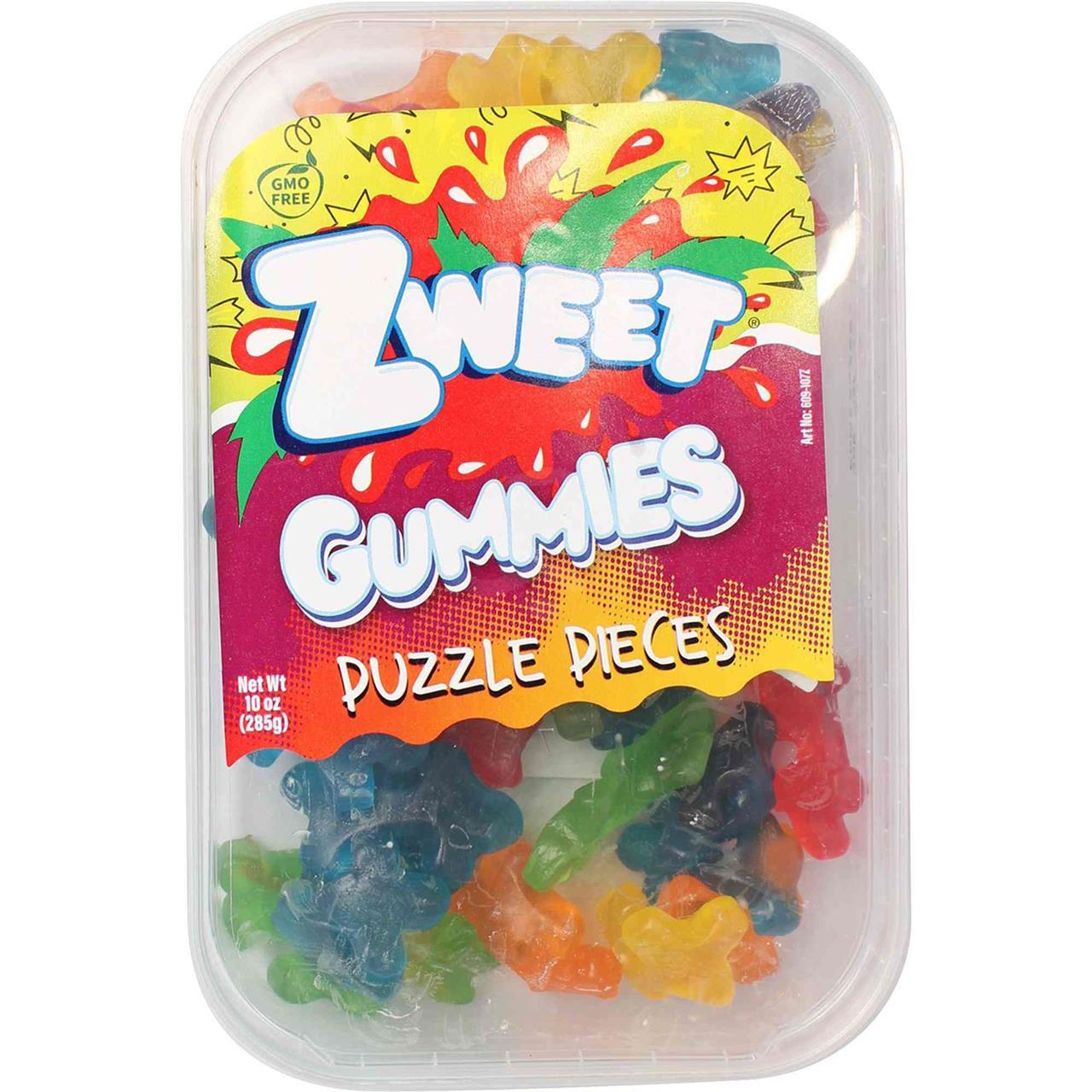 Zweet Gummy Puzzle Pieces 10 Oz | Sarah's Tent - Kosher Grocery