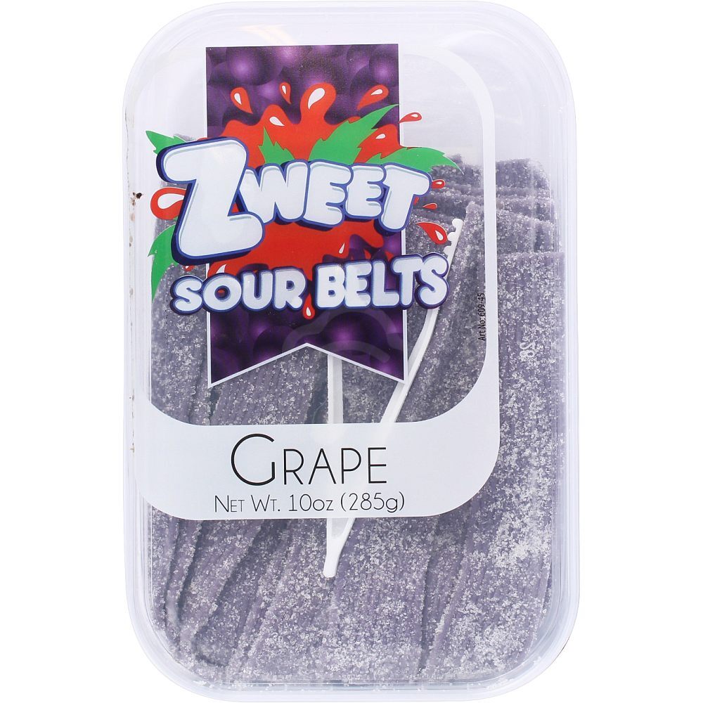 Zweet Sour Grape Belts 10 oz | Sarah's Tent - Kosher Grocery